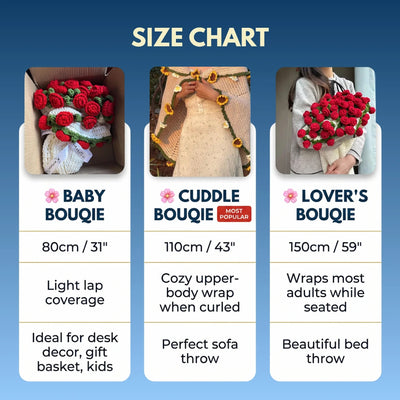 BOUQIE - Crochet Bouquet Blanket