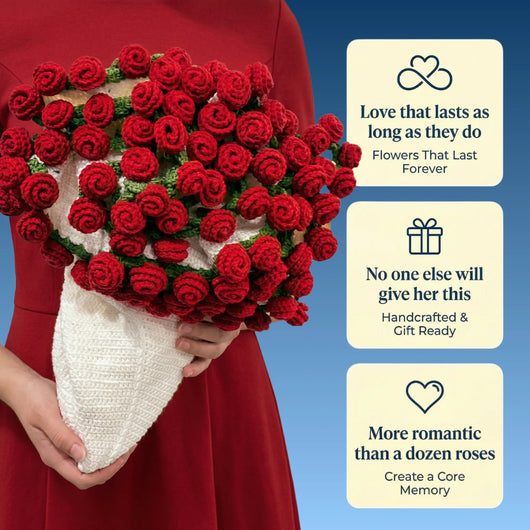 BOUQIE - Crochet Bouquet Blanket