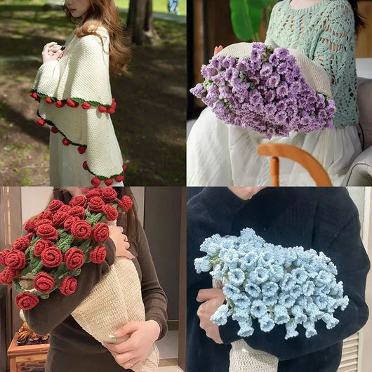 BOUQIE - Crochet Bouquet Blanket